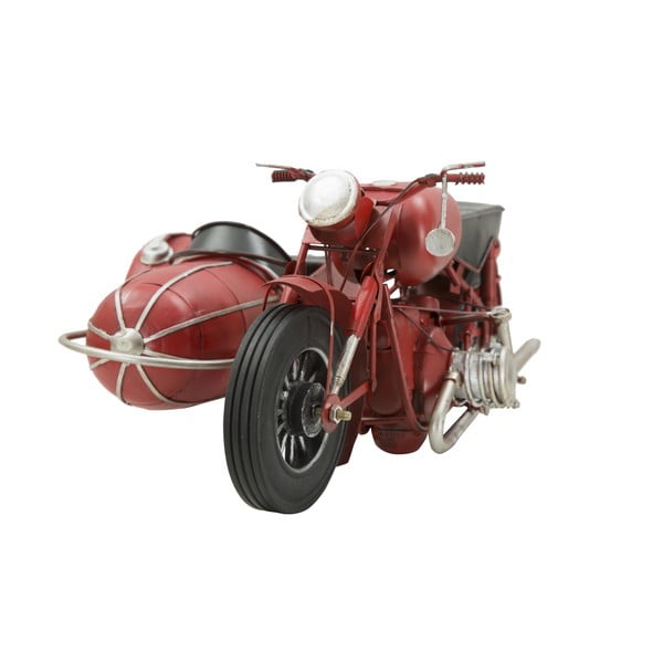 Dekorativni metalni motocikl Mauro Ferretti Sidecar