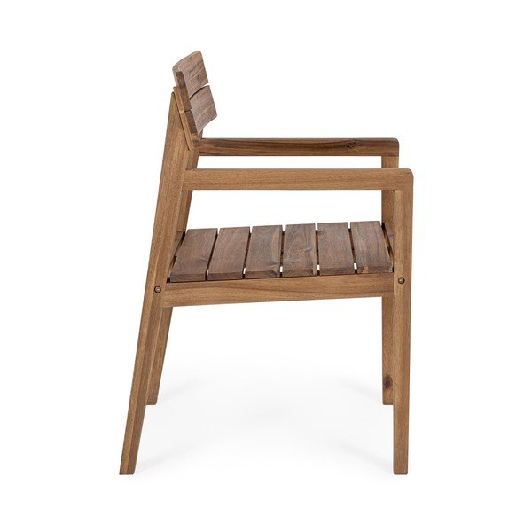 Vrtna stolica od masivnog drveta u prirodnoj boji Rodano – Bizzotto-image-3