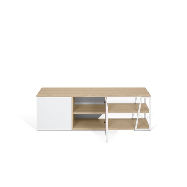 Bijela TV komoda TemaHome Albi-image-2
