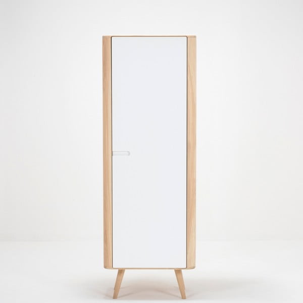 Ormar sa konstrukcijom od masivnog hrastovog drveta Gazzda Ena širine 60 cm-image-2