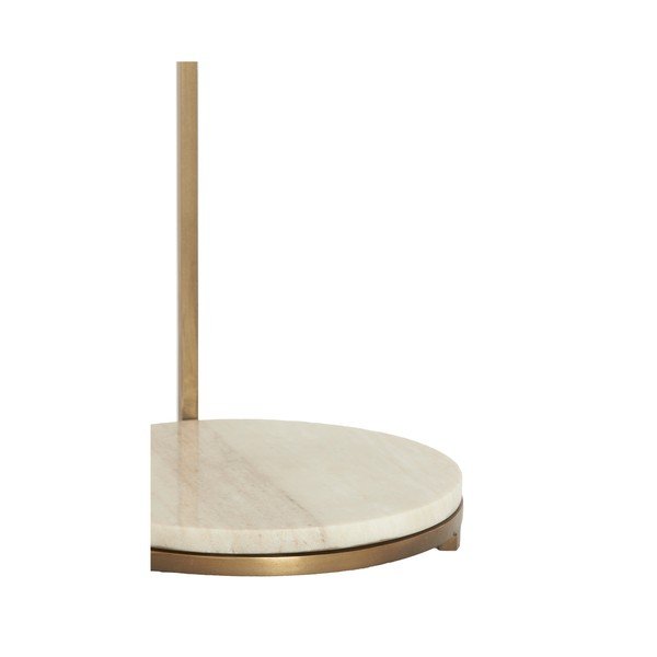 Okrugao pomoćni stol s mramornom pločom ø 26 cm Leda – Light & Living-image-4