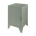 Zeleni metalni noćni ormarić Bronxx - Vipack