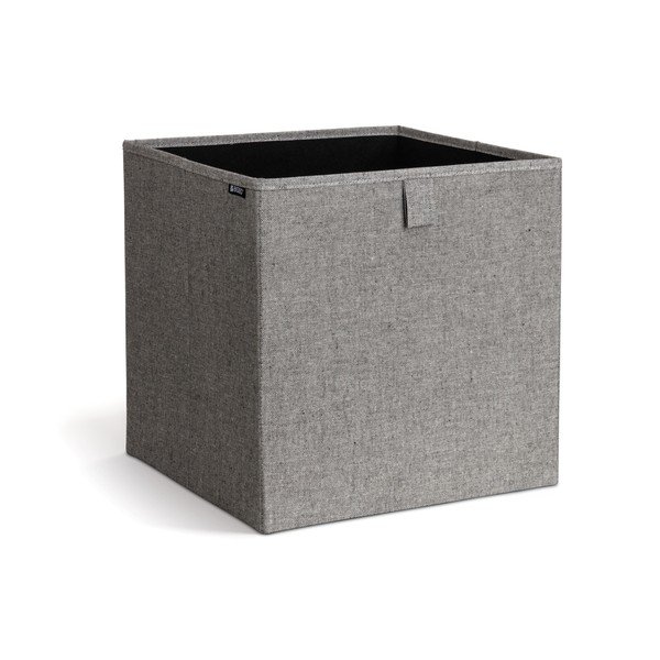 Siva tekstilna kutija za pohranu 32x31,5x31,5 cm Soft Storage Cube – Bigso-image-4