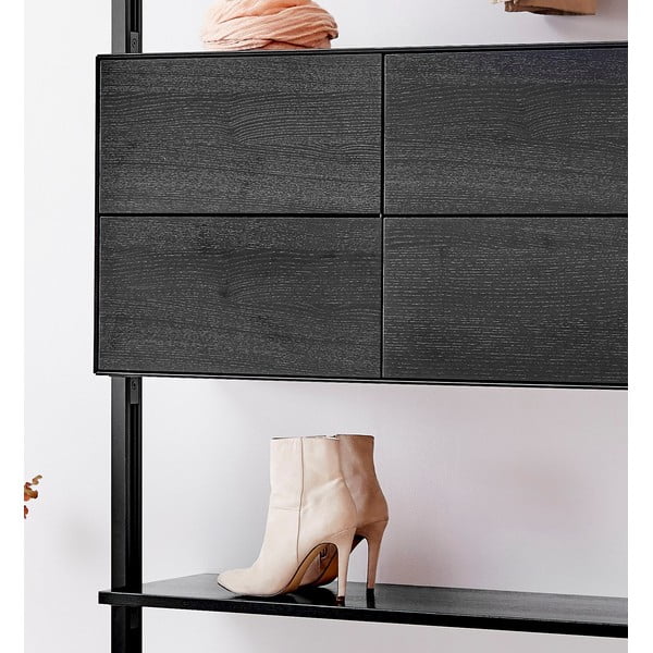 Crni regal za predsoblje Edge by Hammel-image-4