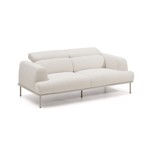 Bež podesiva sofa od šenila 214 cm Aurum – Kave Home-image-4