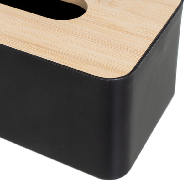 Plastična/bambusova kutija za maramice – Casa Selección-image-1