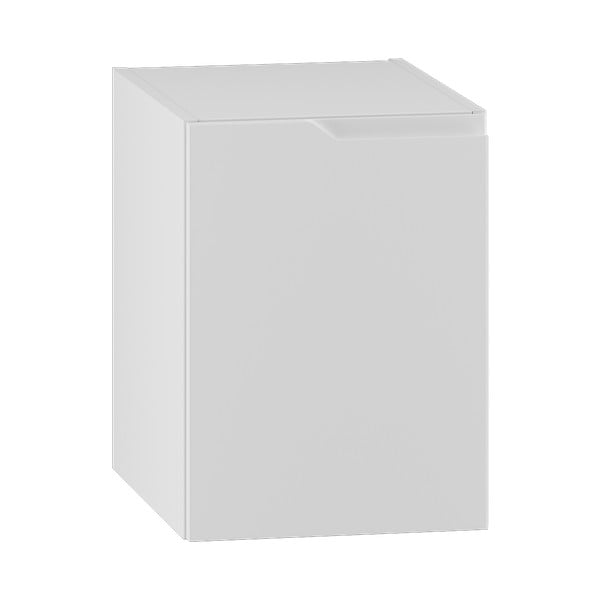 Bijeli niski/zidni kupaonski ormarić 40x46 cm Nicea – STOLKAR