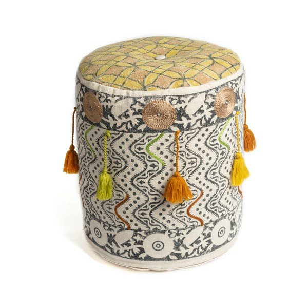 Pouf u boji La Forma Haakon, ø 35 cm