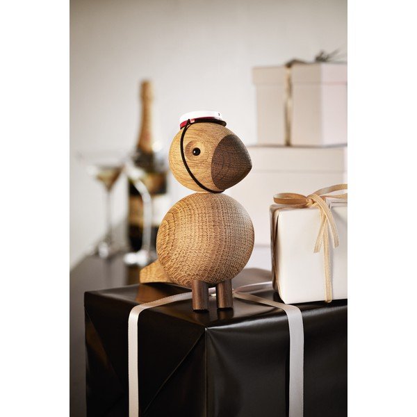 Kipić od punog hrasta Kay Bojesen Danska ptica pjevačica Alfred-image-1