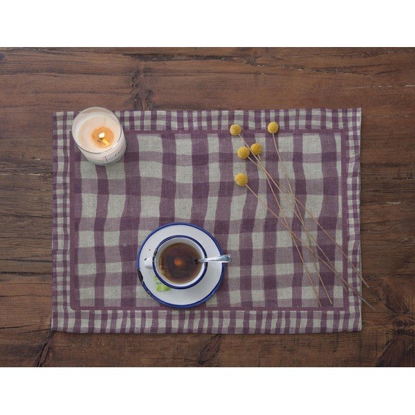 Set od 2 podmetača za stol od mješavine lana Really Nice Things Malva, 45 x 30 cm-image-2