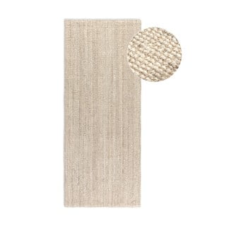 Krem staza jutenia 80x200 cm Bouclé – Hanse Home