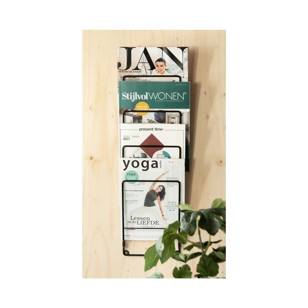 Crni stalak za časopise PT LIVING-image-1