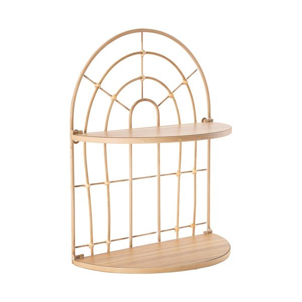 Višeslojna metalna polica u prirodnoj boji Arch - Mauro Ferretti-image-2