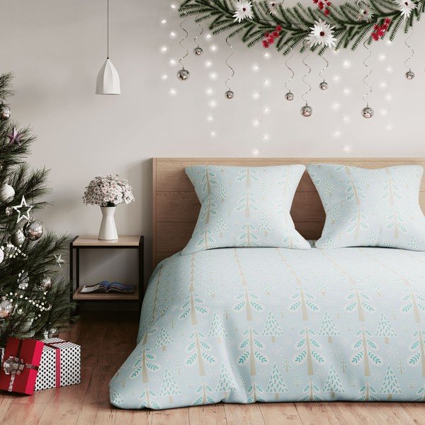 Posteljina od flanela AmeliaHome Snuggy Lumi, 200 x 220 cm-image-3