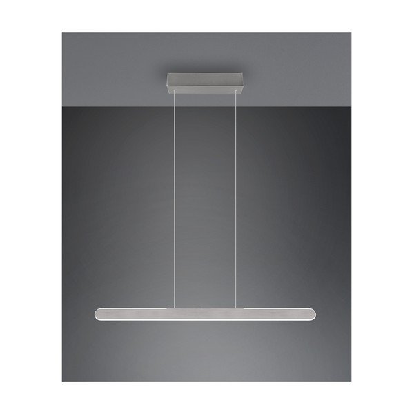 Svijetlo siva LED viseća svjetiljka Helios – Trio-image-1