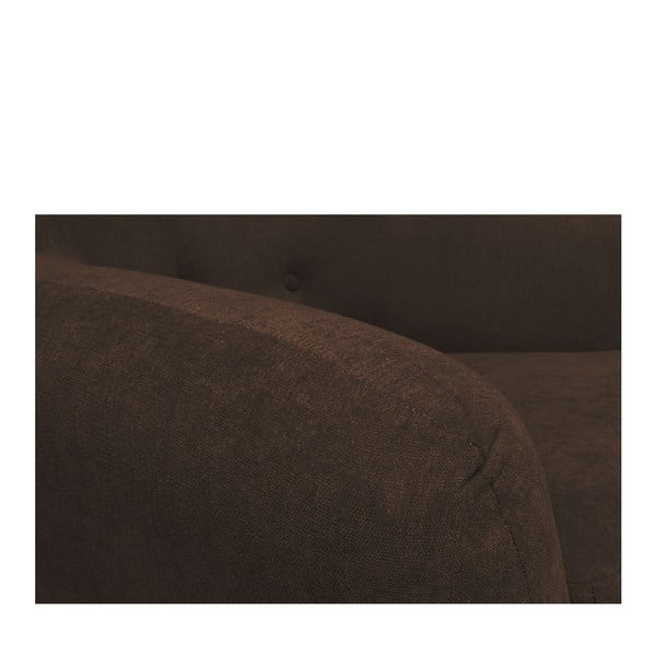 Smeđa sofa Cosmopolitan design London, 162 cm-image-4