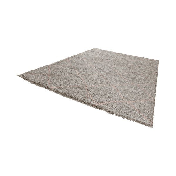 Sivi tepih Mint Rugs Allure Ronno Grey Rose, 80 x 150 cm-image-1