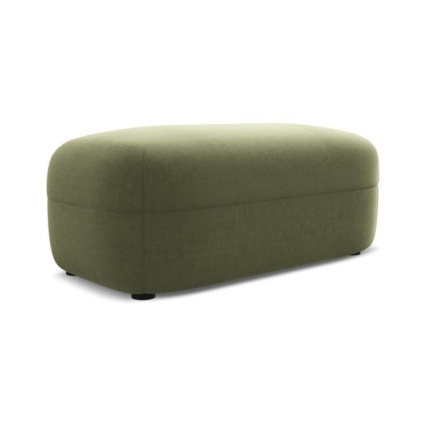 Zeleni baršunast tabure Moana – Makamii-image-1