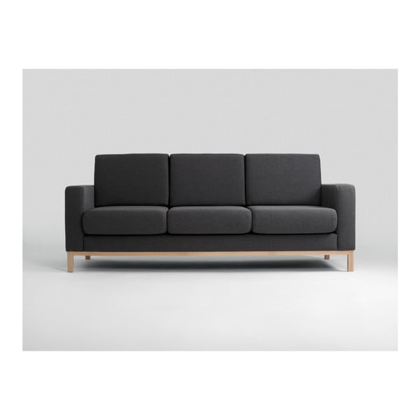 Antracit siva trosjeda Sofa Custom Form Scandic-image-1