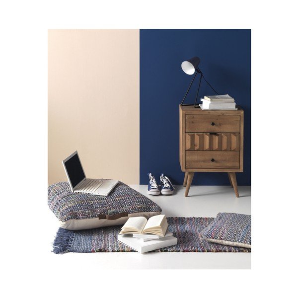 Plavi tepih s uzorkom Geese Blues, 120 x 60 cm-image-1