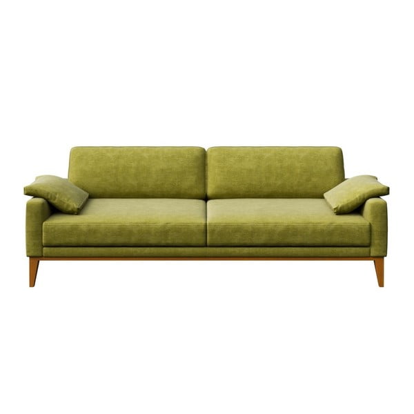 Zelena sofa MESONICA Musso, 211 cm