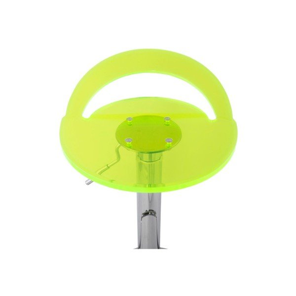 Neon zelena barska stolica Kokoon Ghost-image-2