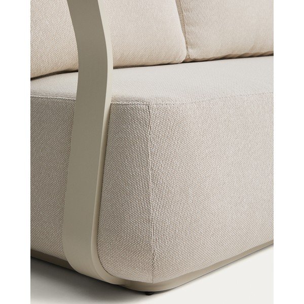 Bež podstavljena vrtna sofa Tamaris – Kave Home-image-4