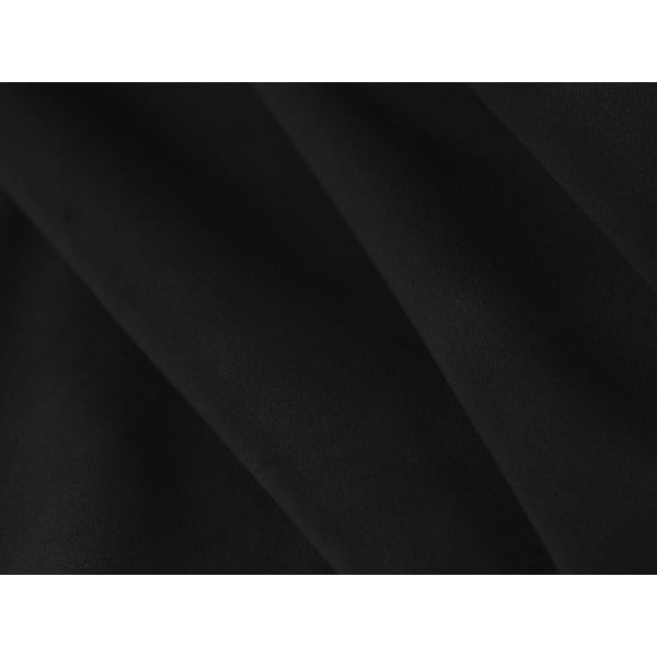 Crna baršunasti kutna garnitura (s lijevim kutom/u obliku slova "U") Paolo – Milo Casa-image-4