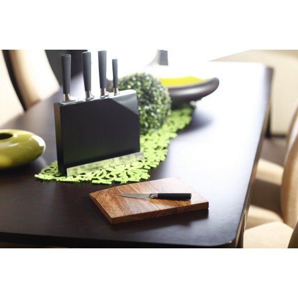 Set noževa sa postoljem i daskom za rezanje-image-1