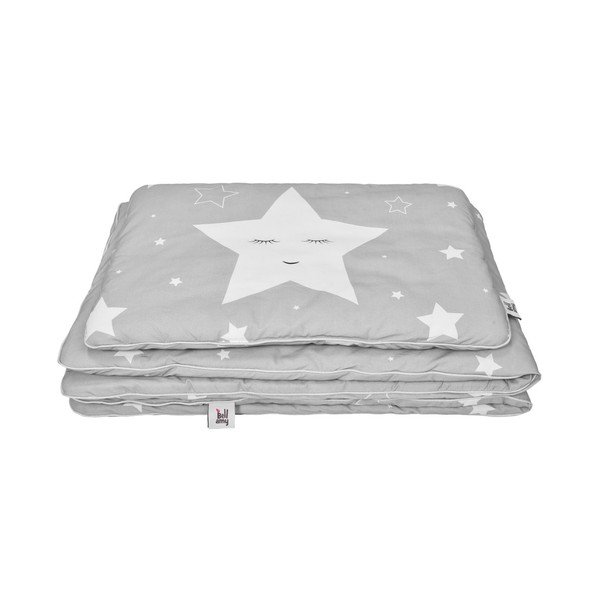 Set dječjih pamučnih deka s jastukom BELLAMY Shining Star, 100 x 135 cm-image-2