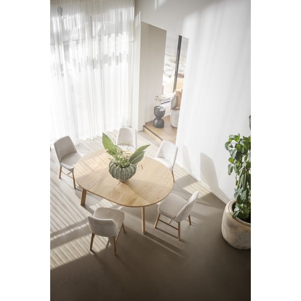 Dodatna ploča za stol u dekoru hrasta 130x50 cm Glenside – Rowico-image-2