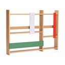 Polica s više razina u dekoru hrasta u prirodnoj boji 110 cm Arki – Hübsch