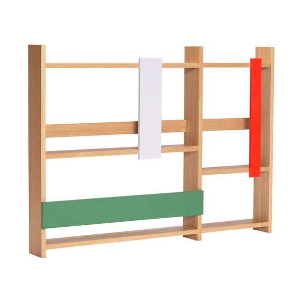 Polica s više razina u dekoru hrasta u prirodnoj boji 110 cm Arki – Hübsch