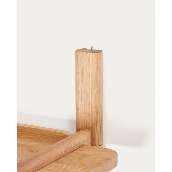 Modularni sustav polica od punog hrasta u prirodnoj boji 90x98 cm Sitra – Kave Home-image-2