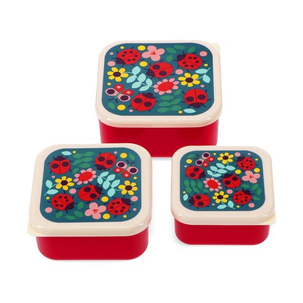 Dječja kutija za ručak 3 kom Ladybird – Rex London