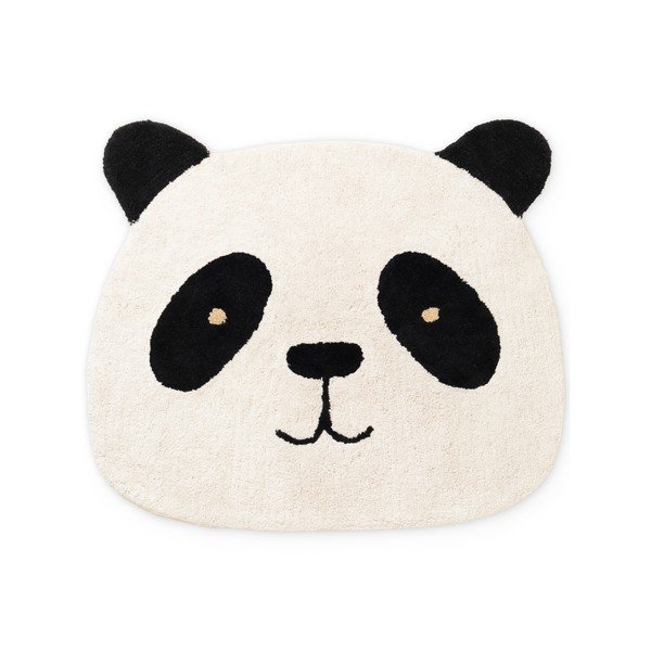 Crni/krem periv/ručno rađen pamučan dječji tepih 103x120 cm Snuggle Patsy – Hanse Home