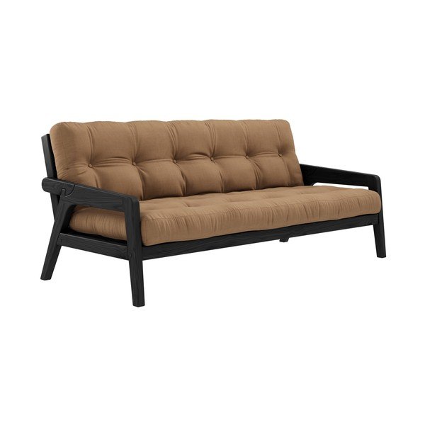 Promjenjivi kauč 204cm Karup Design Grab Black / Mocca-image-3