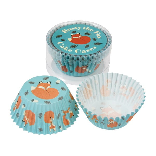 Set od 100 papirnatih kolačića za pečenje za Rex London Rusty The Fox cupcakes