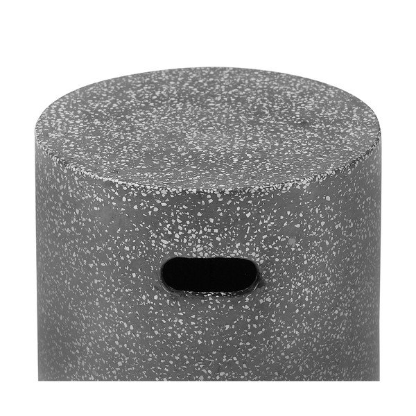 Crni vrtni stolić Bonami Selection Loris, ø 35 cm-image-2