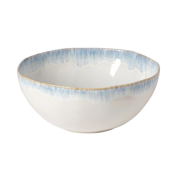 Bijela/plava zdjela od kamenine ø 28 cm Brisa – Costa Nova