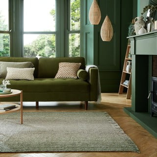 Zeleni tepih 80x150 cm – Flair Rugs