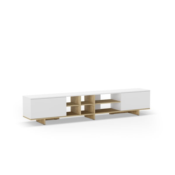 Bijela TV komoda 230x44 cm Cequoia – Marckeric-image-2