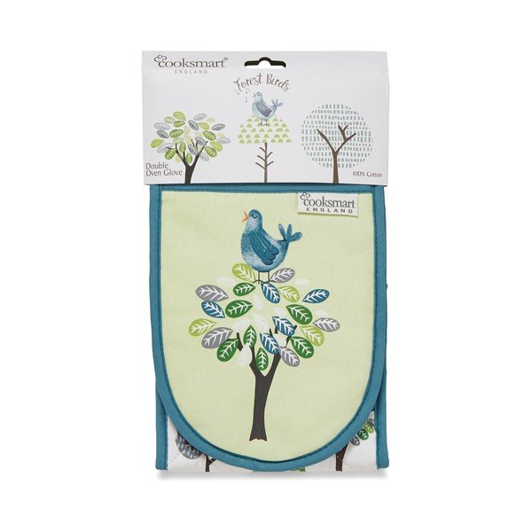 Dvostruka rukavica za pećnicu Forest Birds – Cooksmart ®-image-2