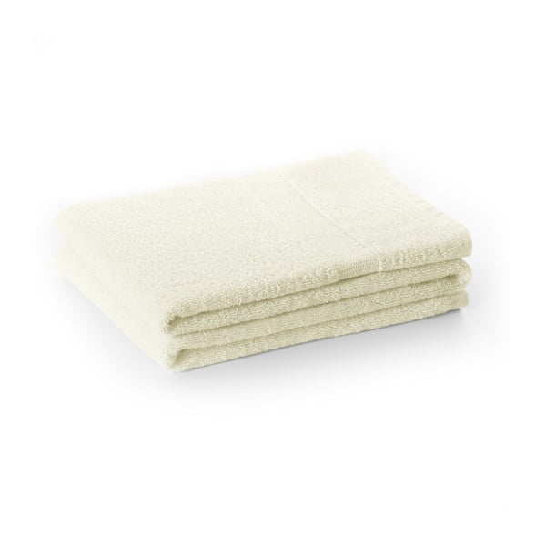 Krem pamučan ručnik od frotira 30x50 cm Marina – DecoKing