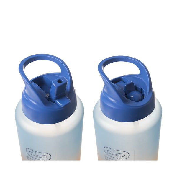 Plava/narančasta boca za vodu 1 l Moly – Orion-image-2