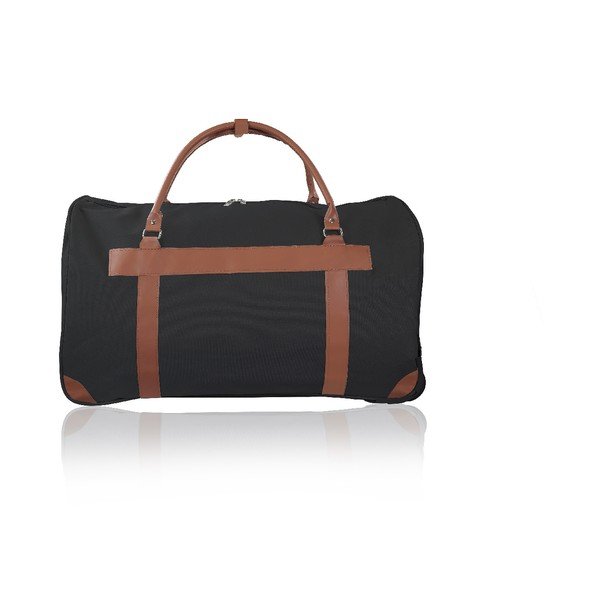 Crna putna torba na kotačima GENTLEMAN FARMER Oslo, 40 l-image-3