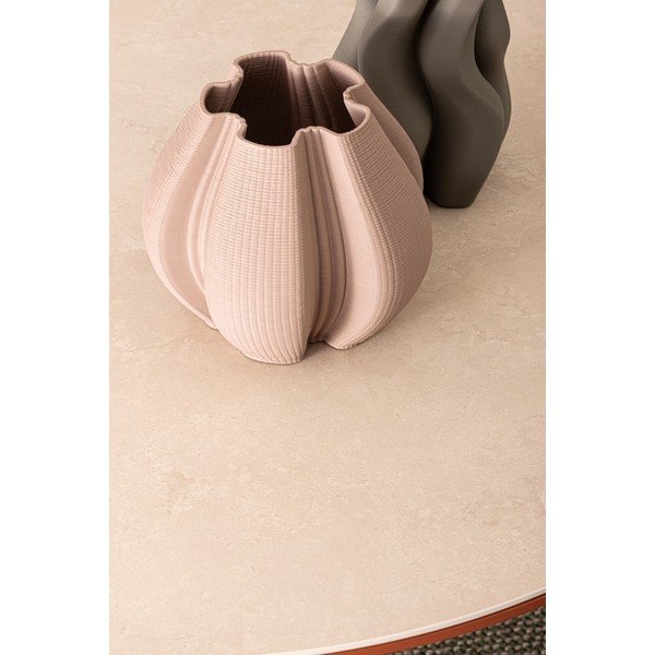 Okrugao vrtni stol s kamenom pločom stola ø 120 cm Cabas – Bizzotto-image-2