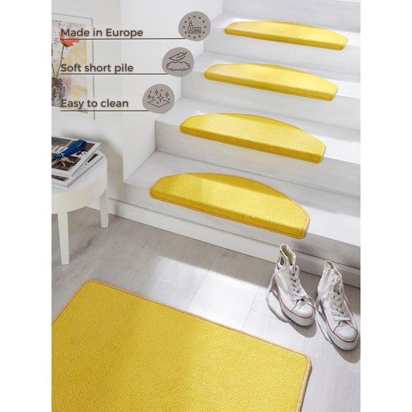 Set od 15 tepiha za stepenice Hanse Home Fancy, 23 x 65 cm-image-4
