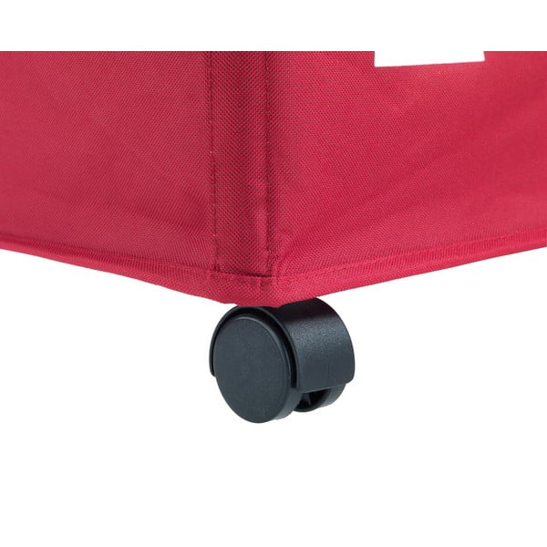 Crvena korpa za veš s 3 odjeljka Wenkoo Trivio, 117,6 l-image-3