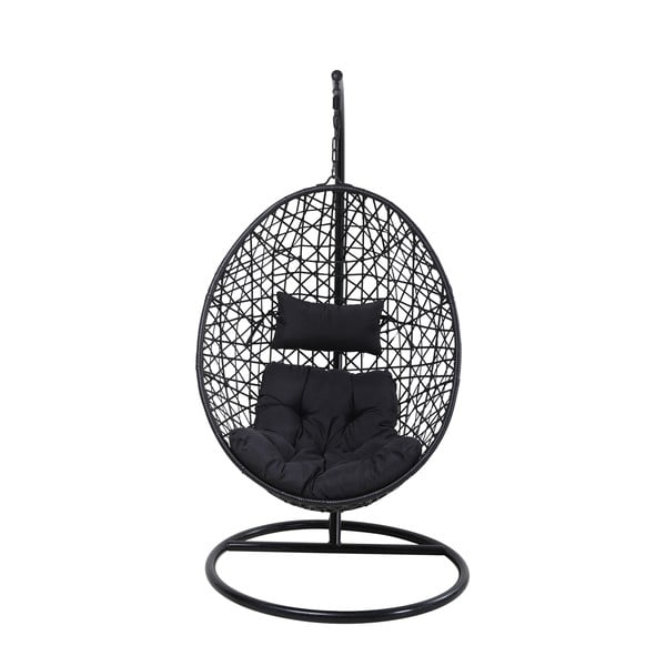 Crna vrtna viseća stolica Bonami Selection Costelo-image-4